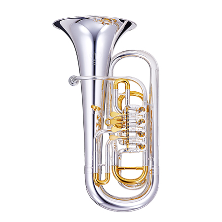 MTP B-Euphonium Mod.28 Moravian S - versilbert