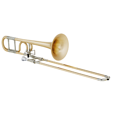 MTP B-/F-Quartventilposaune Mod.443 B - brushed