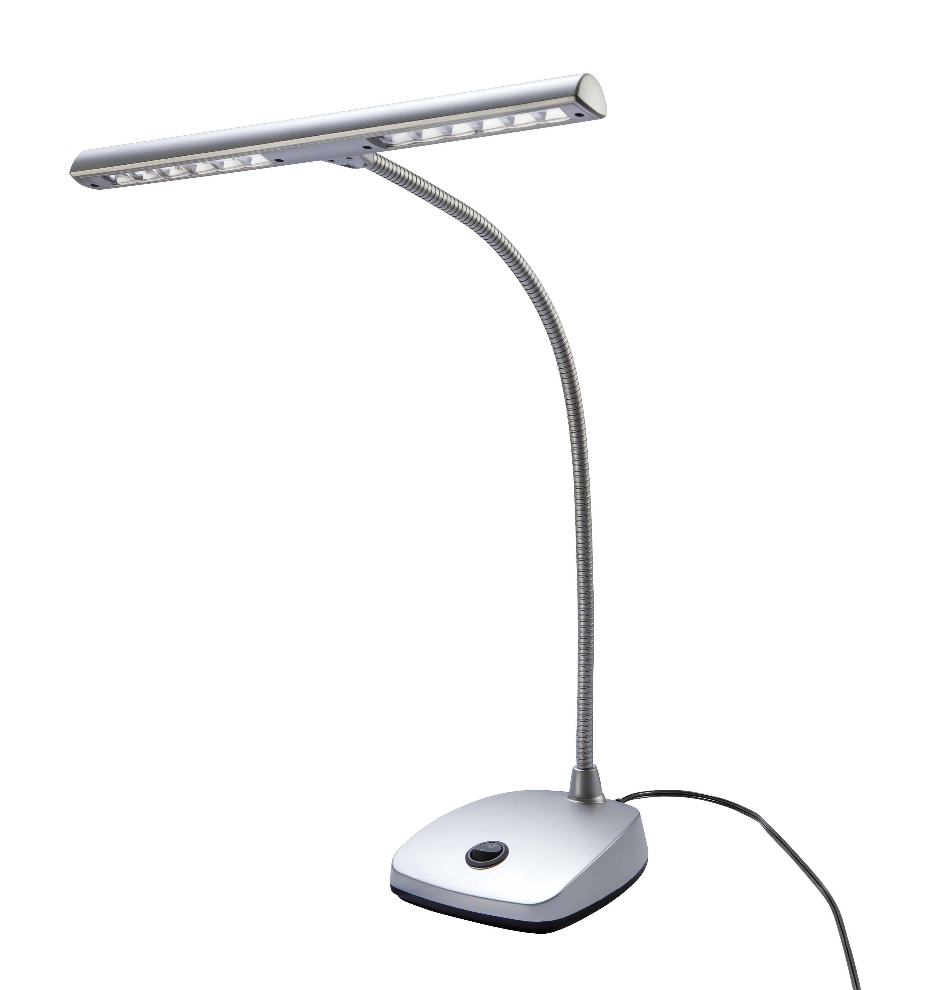 K&M LED Pianoleuchte 12297 Farbe: silber